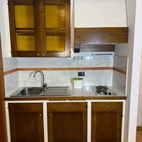 Cucina Rustica in Legno Noce - 1,75 Metri