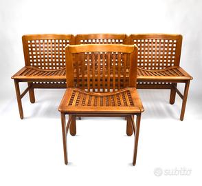 4 Sedie Transenna - Ammannati e Vitelli anni 70