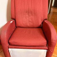 poltrona con meccanismo allungabile 