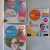 libro italiano NUOVO AMICO LIBRO per prima media