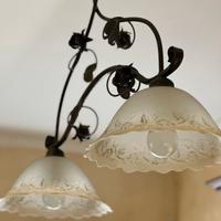 Lampadario stile rustico