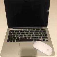 Macbook pro retina da 13 pollici 256gb
