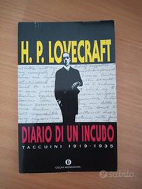 H.p. lovecraft diario di un incubo - rarissimo