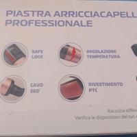 Piastra arricciacapelli professionale 