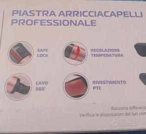 Piastra arricciacapelli professionale 