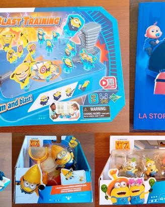 Cattivissimo Me 4 - set giocattoli e libro Minions