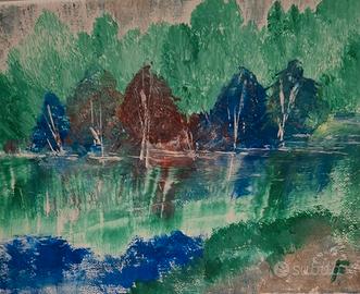 Acrilico su tela 17 x 24