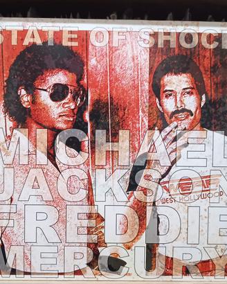 Freddie Mercury & Michael Jackson - State of shock