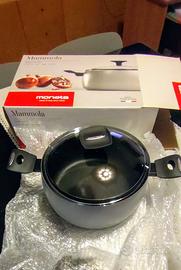 Pentola e coperchio Moneta fondo induzione