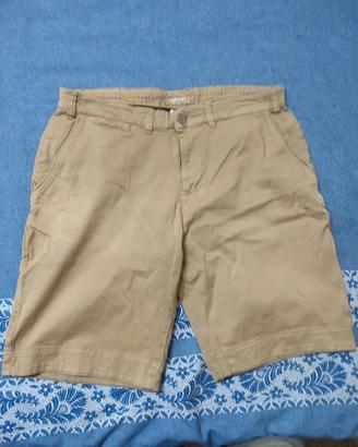 pantaloncino uomo beige