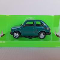 MODELLO AUTO FIAT 126 GREEN NO BURAGO MEBETOYS