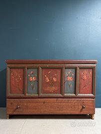 Credenza Tirolese Antica Fine 800 Primi 900