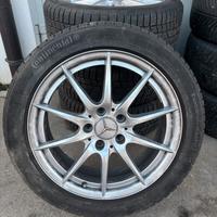 Cerchi  in lega 17 + gomme invernali  Mercedes