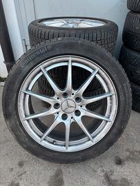 Cerchi  in lega 17 + gomme invernali  Mercedes