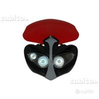 Maschera faro one motard cross enduro manga