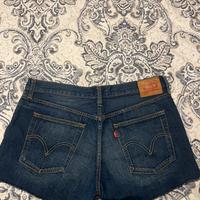 Short Levi’s in denim blu - originali
