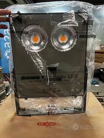 Faro led disano rodio