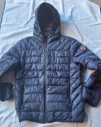 Piumino Napapijri blu scuro – Taglia S