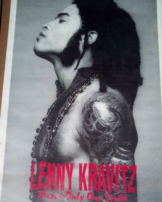 Poster Vintage Lenny Kravitz