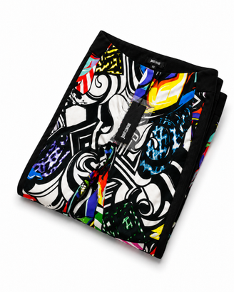 Pantaloni Just Cavalli Donna Graffiti Y2K XS Nuovi