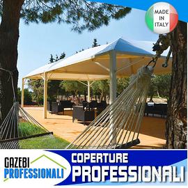 Gazebo copertura 7x7 pesante bar ristorante dehors