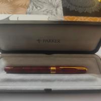 Parker Sonnet Stilo Chinese Laqué Red pennino 18k