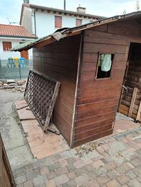 Casetta giardino legno 3x2 ritirare a Treviso