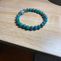 bracciali con perle colorate