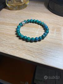 bracciali con perle colorate