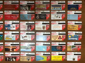 schede telefoniche eventi