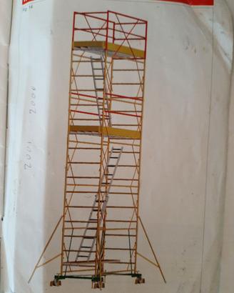 Trabattello SVELT  ALTEZZA 7,40 MT