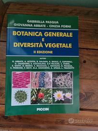 Libro botanica generale e diversità vegetale