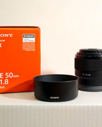 Sony FE 50mm f1.8