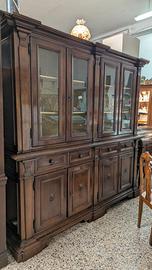 MOBILE SOGGIORNO CON ANTE VETRO BISELLATO