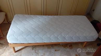 Letto Rete Elettrica Memory Anallergico Ortopedico