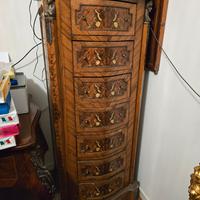 settimino vintage con cassetti