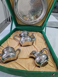 Servizio the anni 50 Peltro 95 Vintage