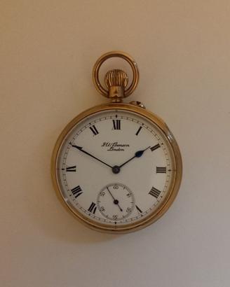Orologio svizzero da taschino J.W. Benson - London