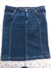 Gonna in jeans elasticizzata