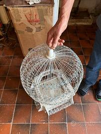 gabbia per uccelli o pappagalli 