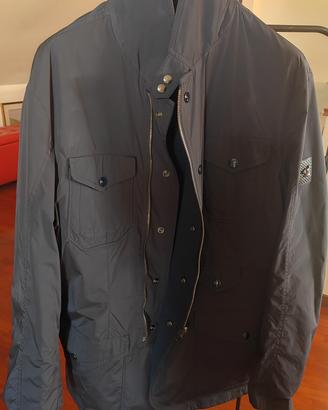 Field Jacket Montecore reversibile tg 50 blu scuro