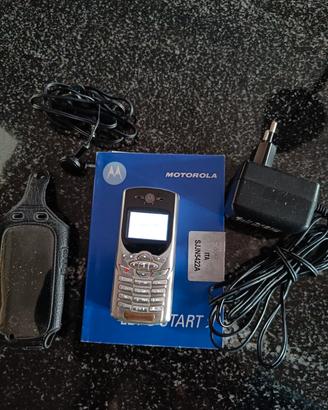 Cellulare Motorola C350 funzionante con accessori 