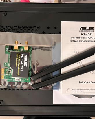 ASUS PCE-AC51 Scheda di rete PCI-Ex Wireless