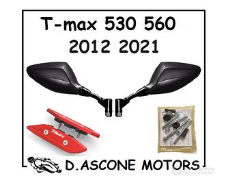 SPECCHI ORION MANUBRIO TMAX 530 560 ROSSO