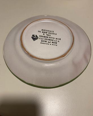 Piatto Ristorante del Buon Ricordo 1991