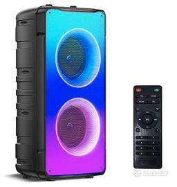 Cassa Bluetooth, 60W Altoparlante stereo wireless