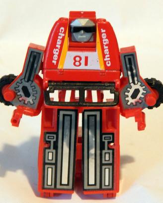 Transformers Mc toy moto bot Robot Charger 1980s