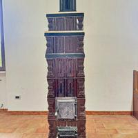 Stufa rumena in ceramica