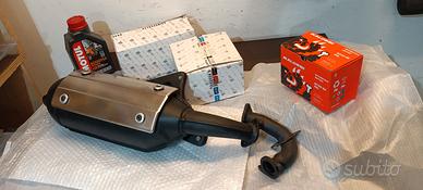 Marmitta Piaggio SM 06 no kat