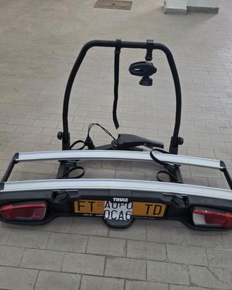 Portabici Thule per gancio traino – 2 biciclette –